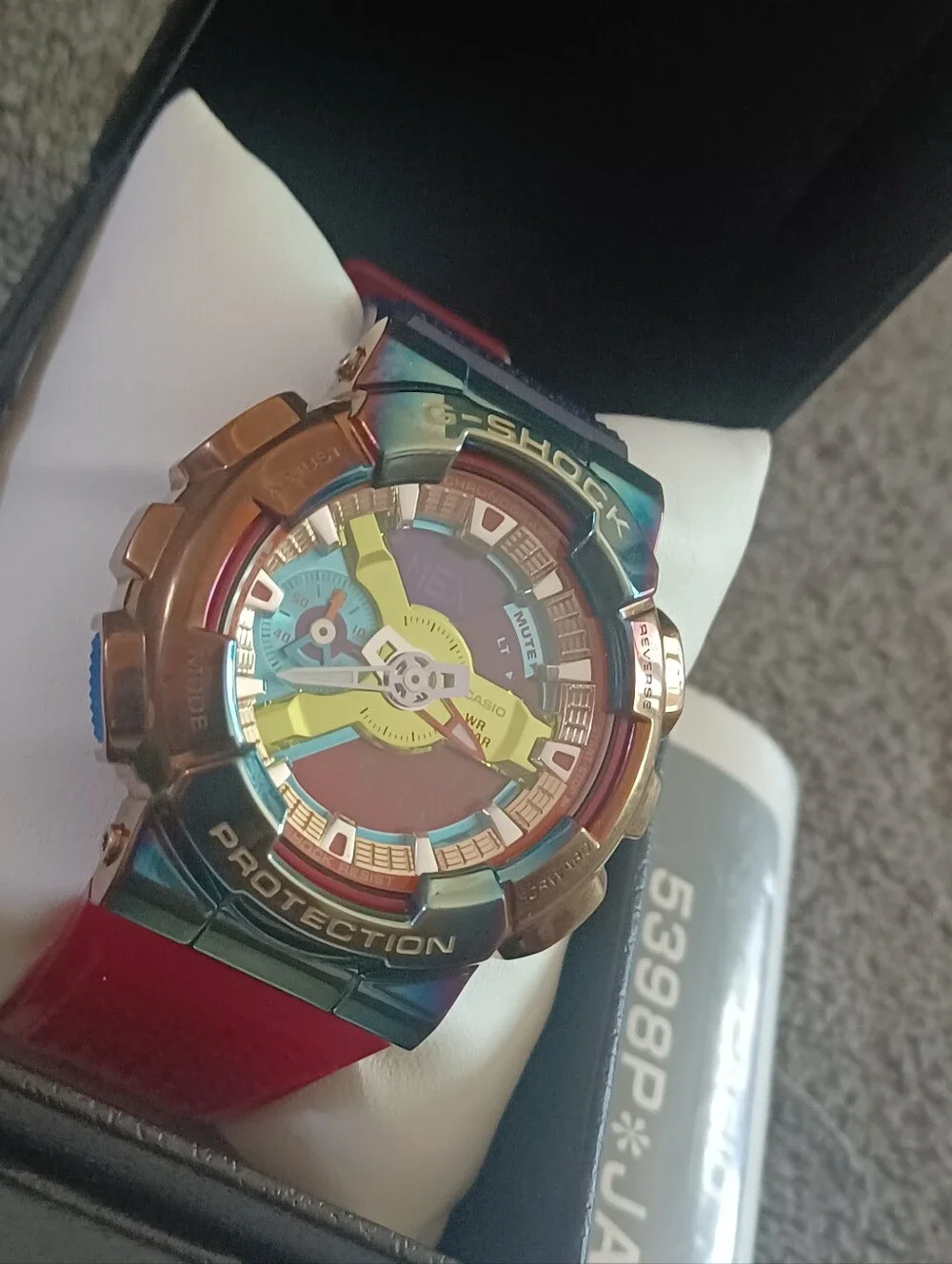 CASIO G-SHOCK # GA110-RB # RAINBOW SERIES